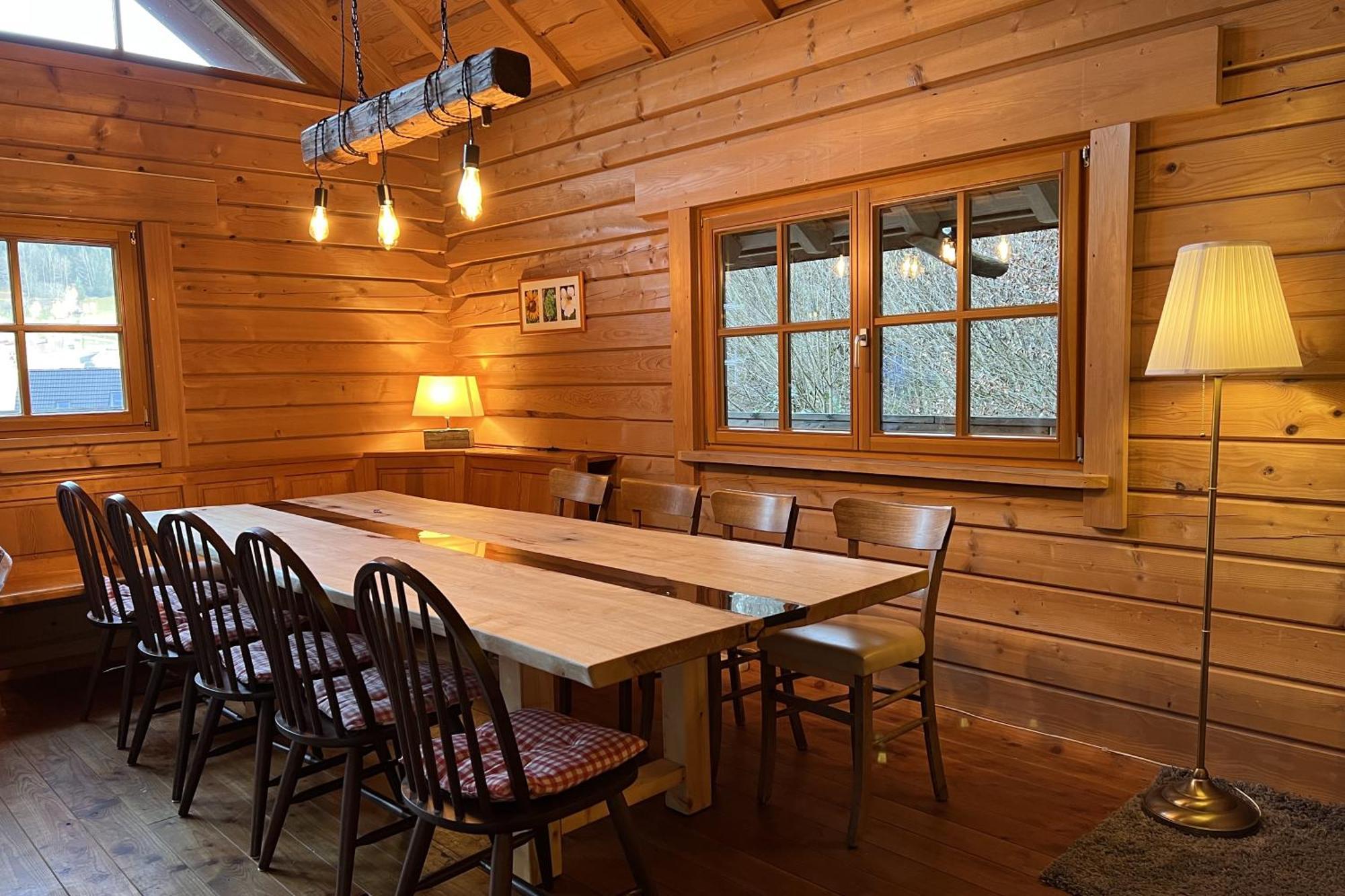 Schwarzwald Blockhaus - Sauna - Kamin - Mit Bettwaesche Und Handtuecher Schenkenzell Kültér fotó